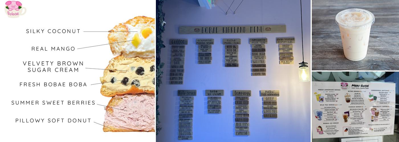 Bobae Coffee & Tea Menu