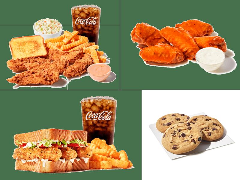 Zaxby's Chicken Fingers & Buffalo Wings Menu