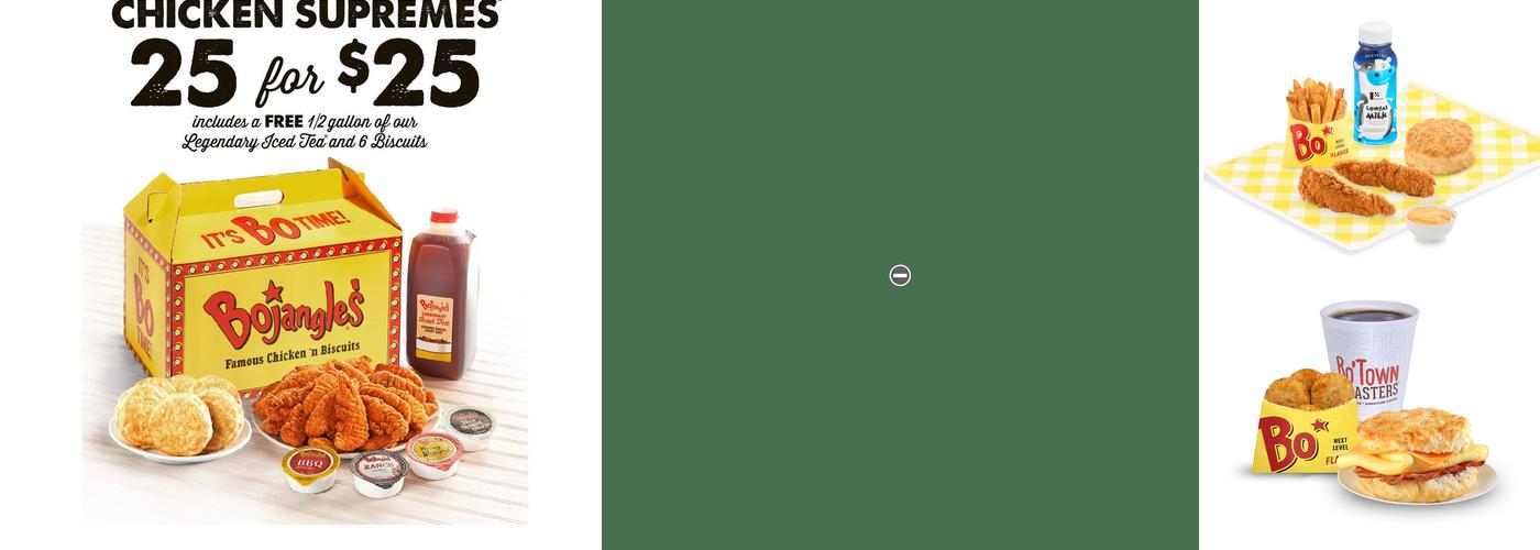 Bojangles Menu