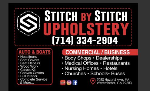 Stitch By Stitch Upholstery