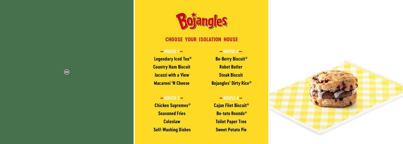 Bojangles Menu