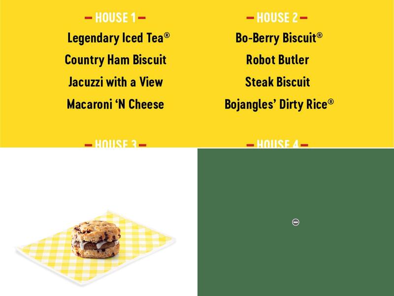 Bojangles Menu