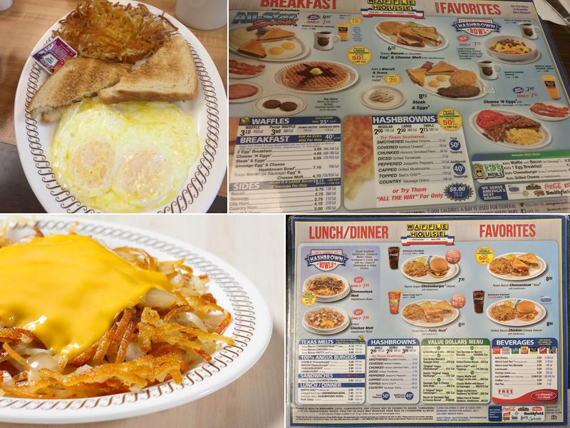 Waffle House Menu