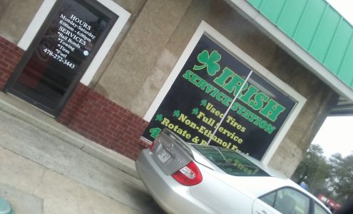 Irish service station