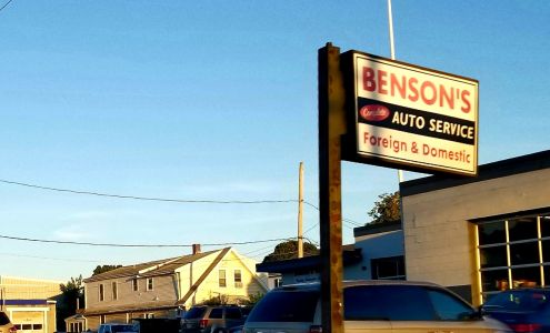 Benson's Garage 265 Bridge St, North Weymouth Massachusetts 02191