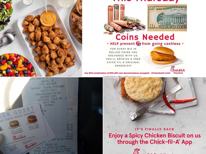 Chick-fil-A Menu