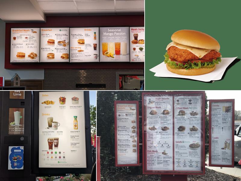 Chick-fil-A Menu