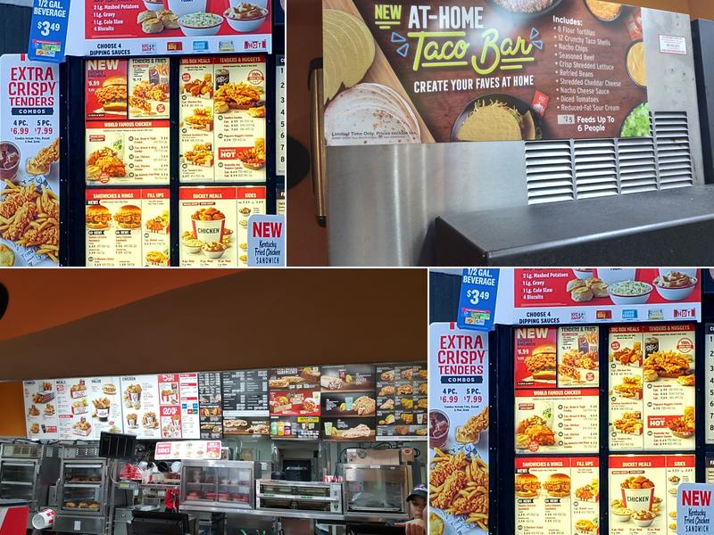 Taco Bell / KFC Menu