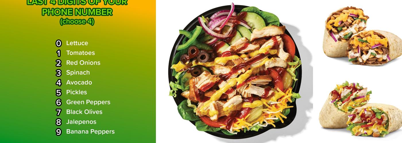 Subway Menu