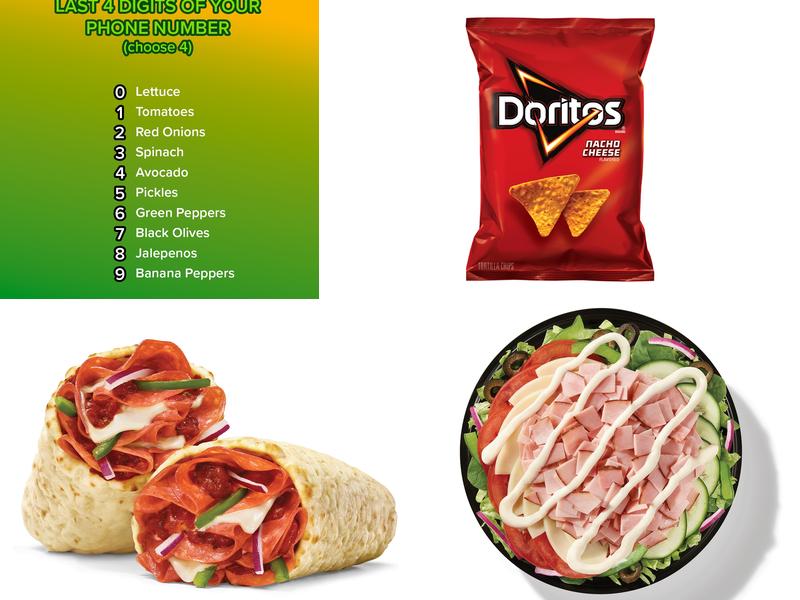 Subway Menu