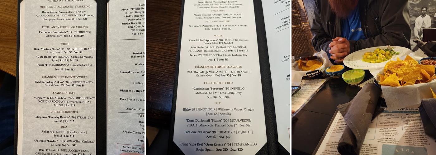 Casot Menu