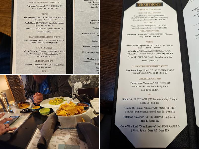 Casot Menu