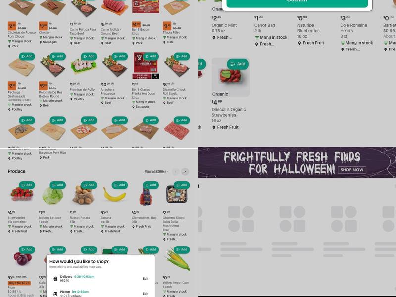 Rancho San Miguel Markets Menu