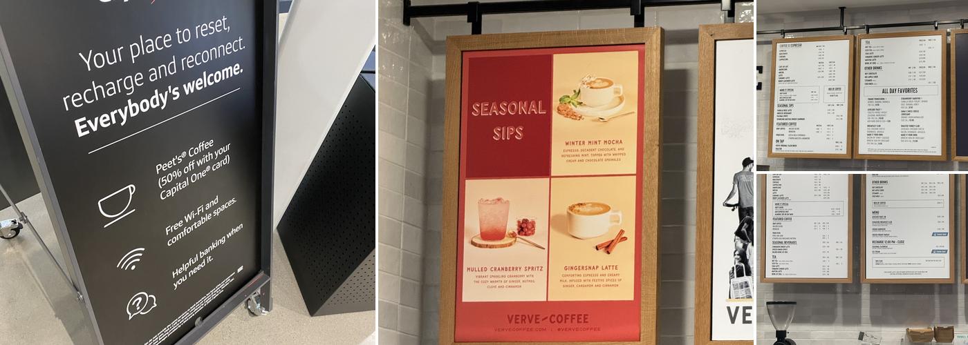 Capital One Café Menu