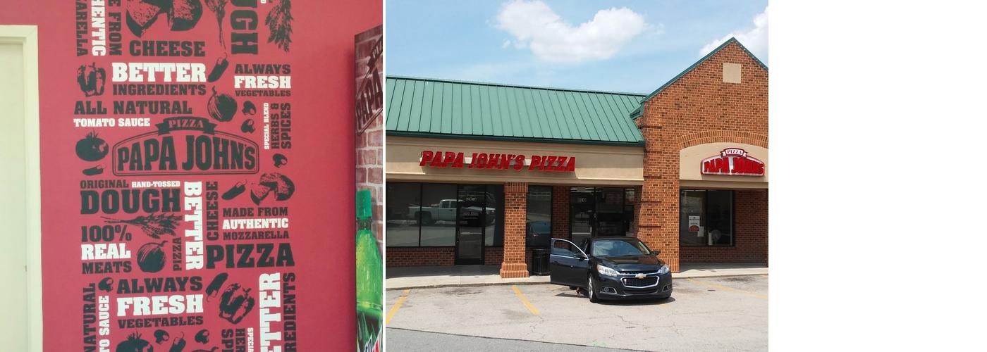 Papa Johns Pizza Menu