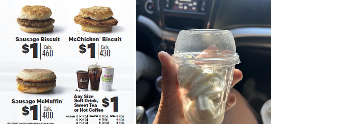 McDonald's Menu
