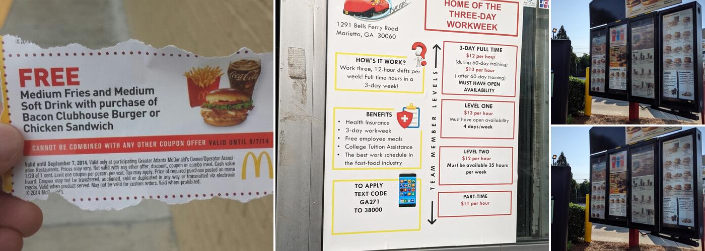 McDonald's Menu