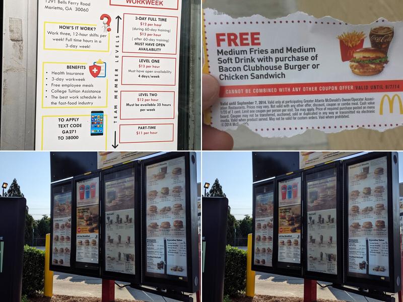 McDonald's Menu