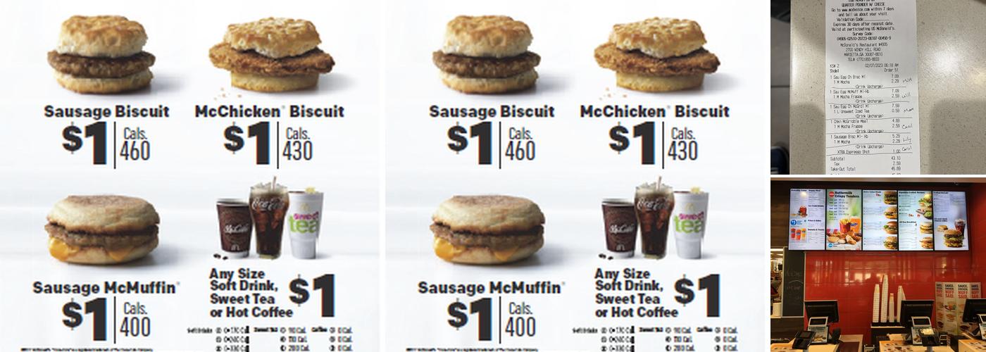 McDonald's Menu