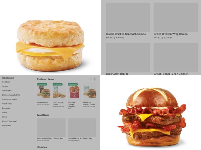 Wendy's Menu
