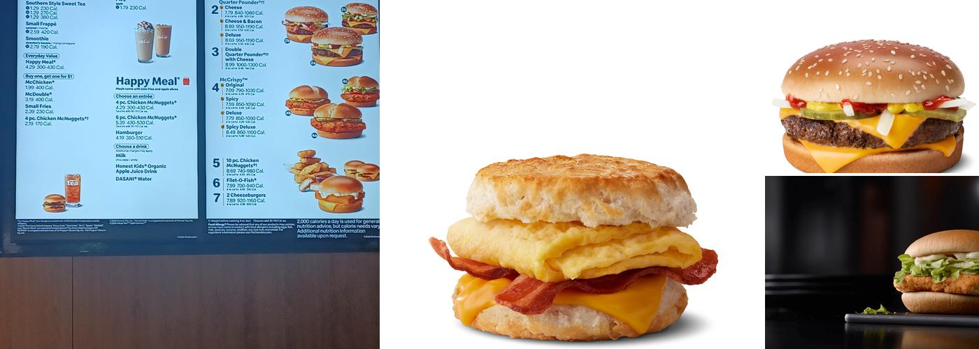McDonald's Menu