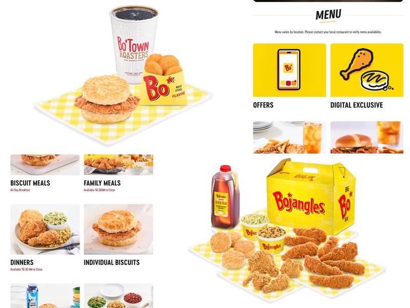 Bojangles Menu
