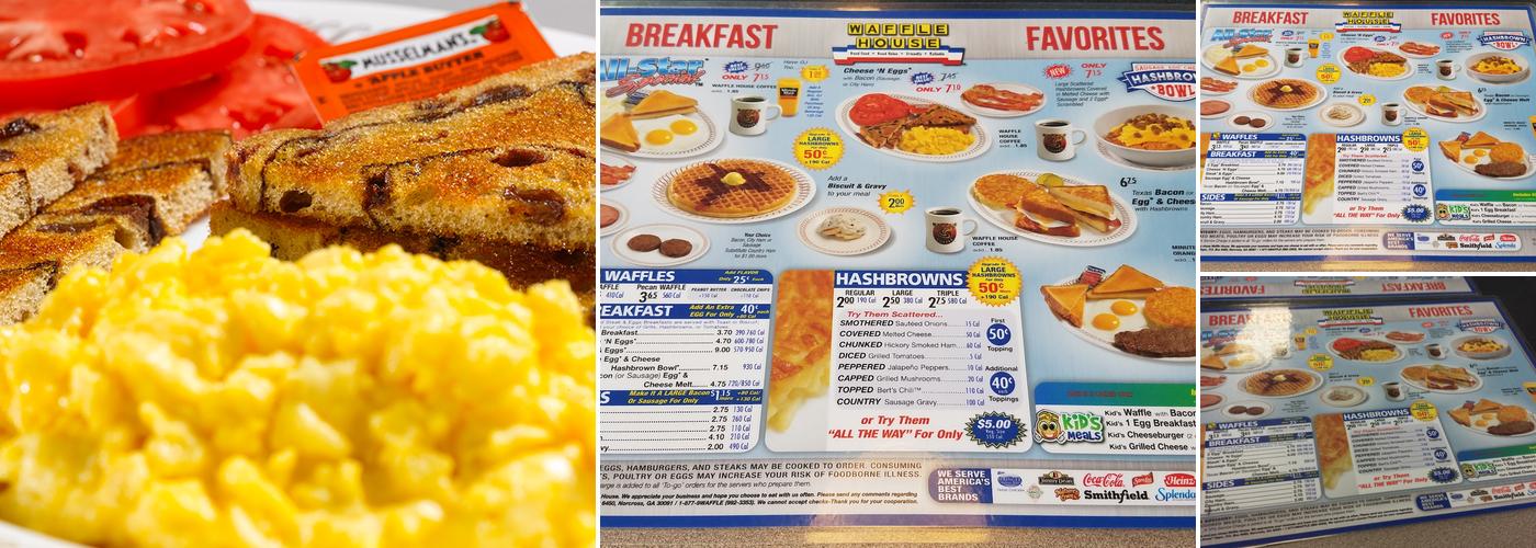 Waffle House Menu