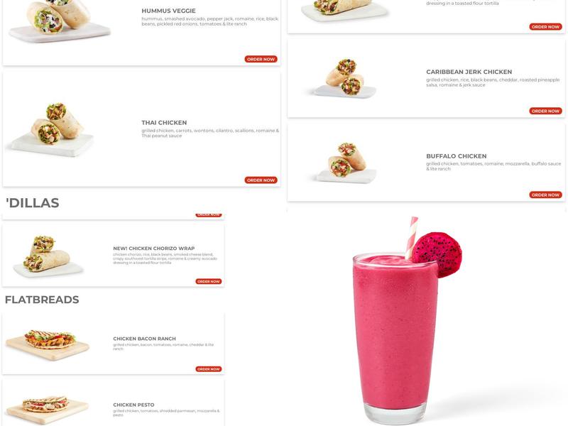 Tropical Smoothie Cafe Menu