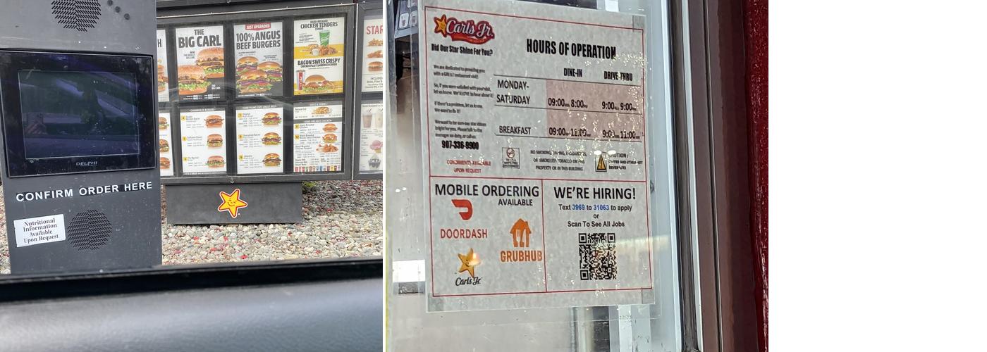 Carl’s Jr. Menu
