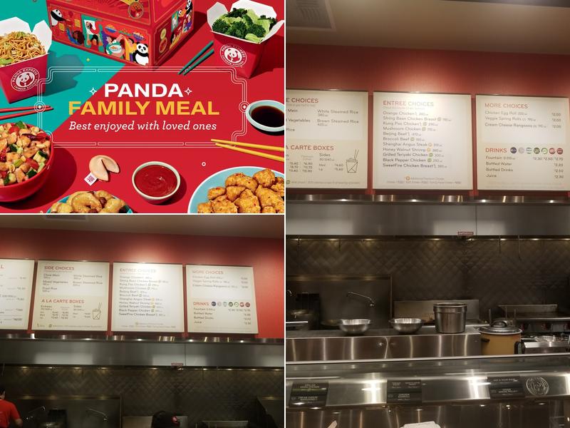 Panda Express Menu
