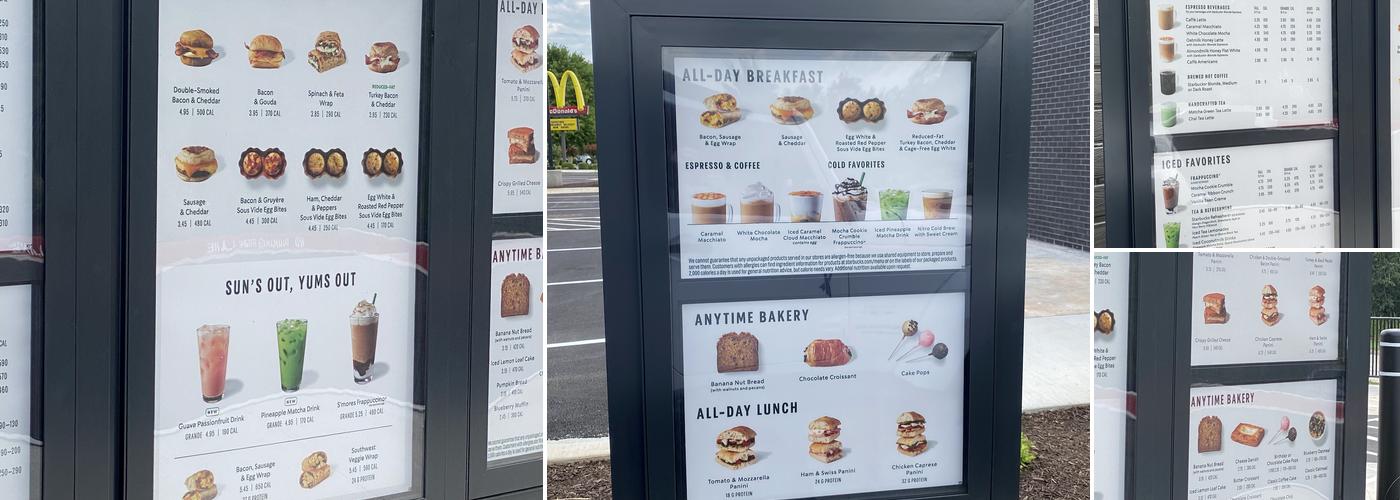 Starbucks Menu