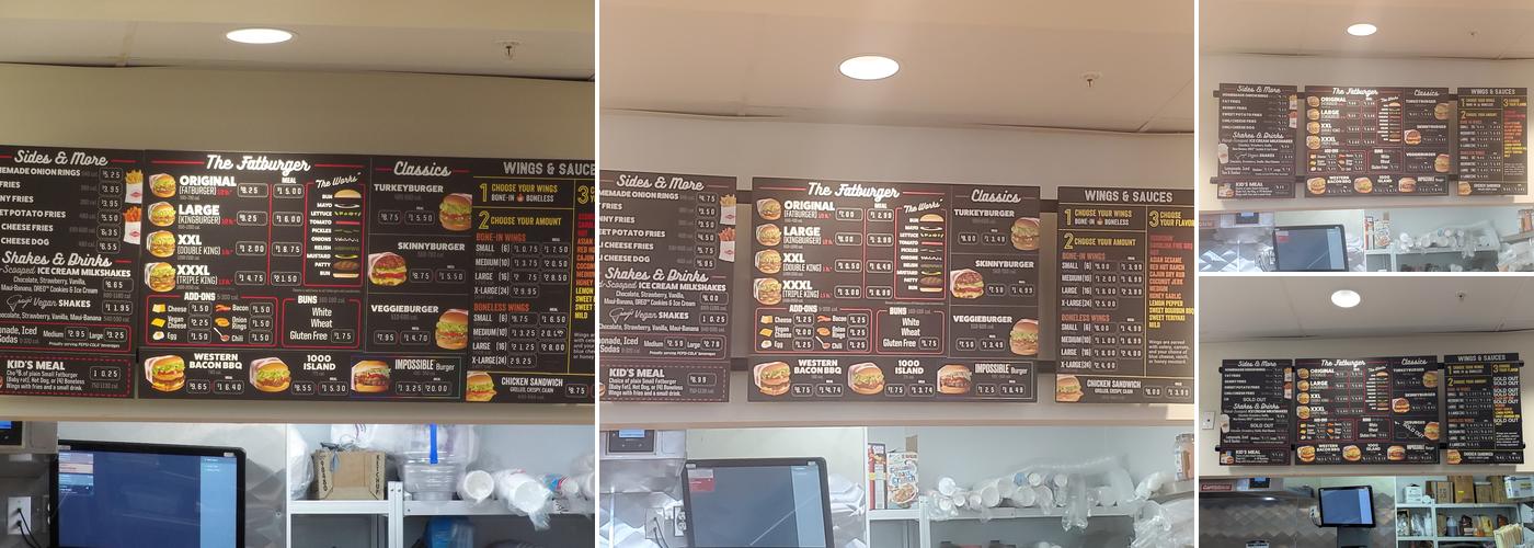 Fatburger & Buffalo's Express Menu