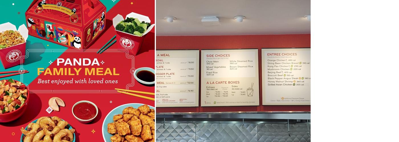 Panda Express Menu