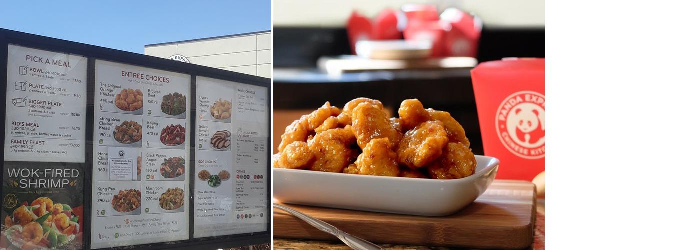 Panda Express Menu