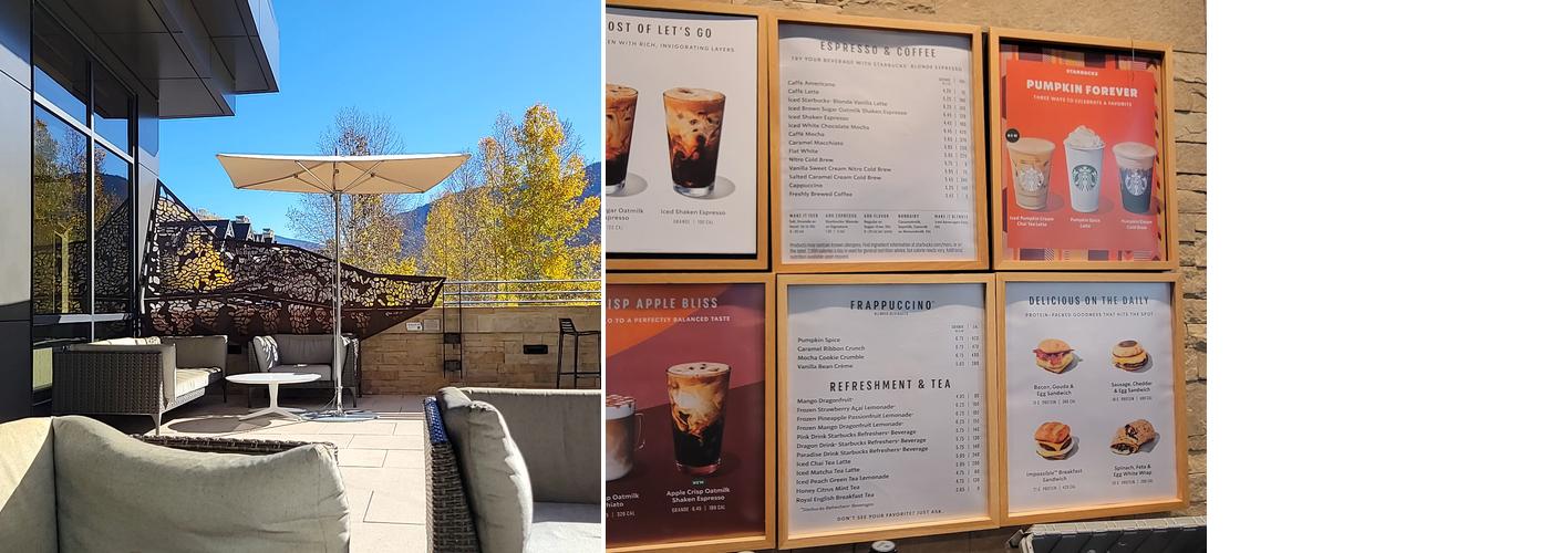 Starbucks Menu