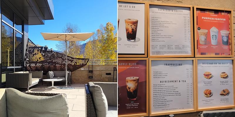 Starbucks Menu