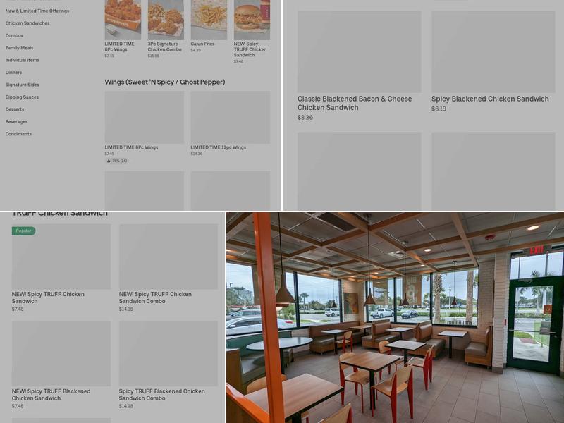 Popeyes Louisiana Kitchen Menu