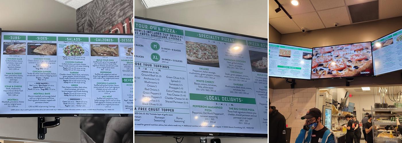 Marco's Pizza Menu