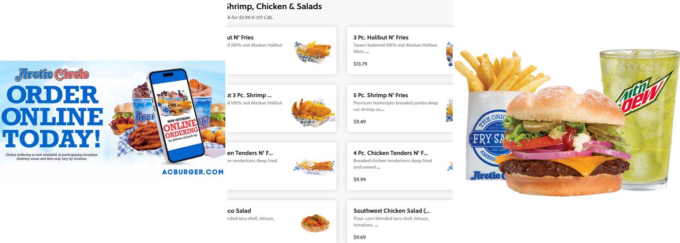 Arctic Circle Menu