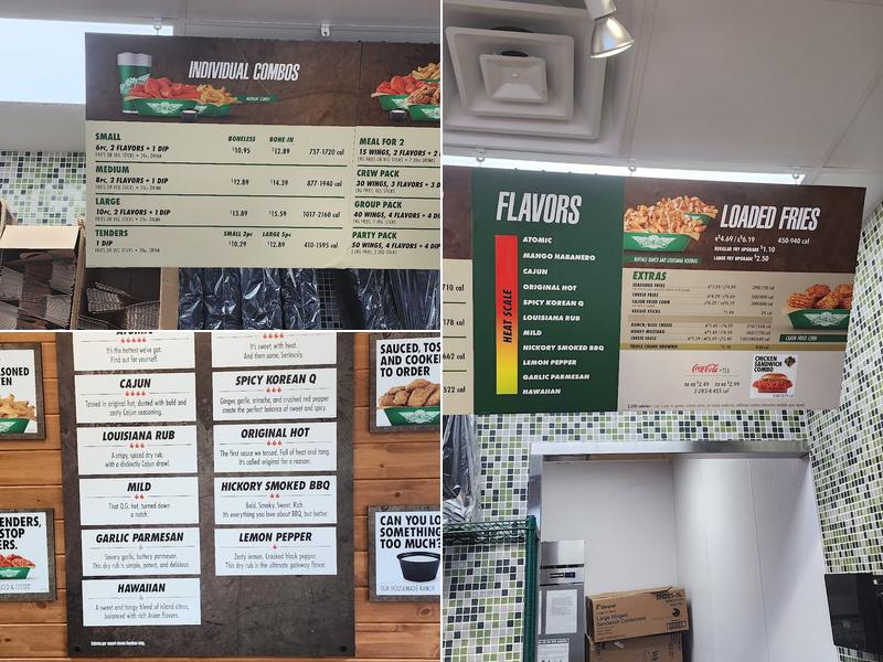 Wingstop Menu