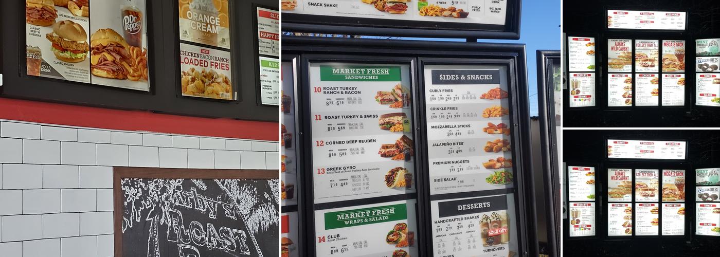 Arby's Menu