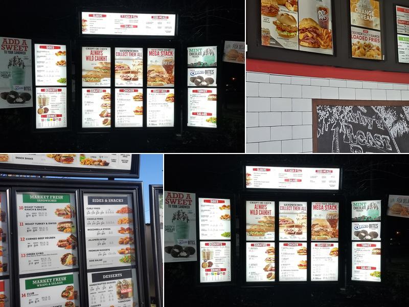 Arby's Menu