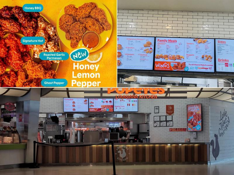 Popeyes Louisiana Kitchen Menu