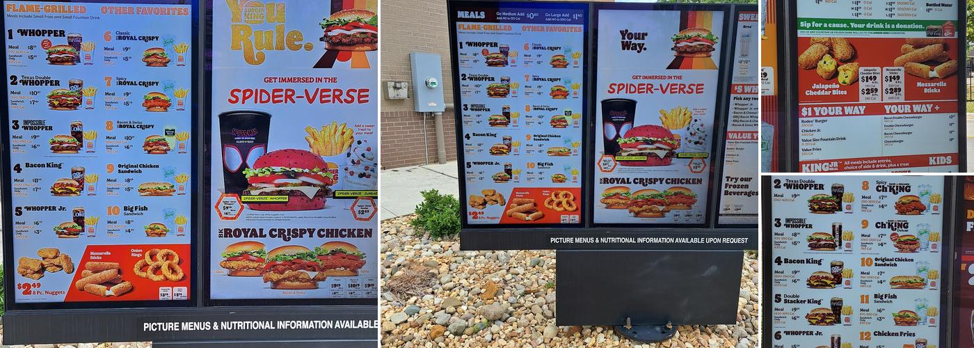 Burger King Menu