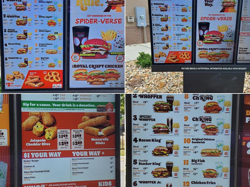 Burger King Menu