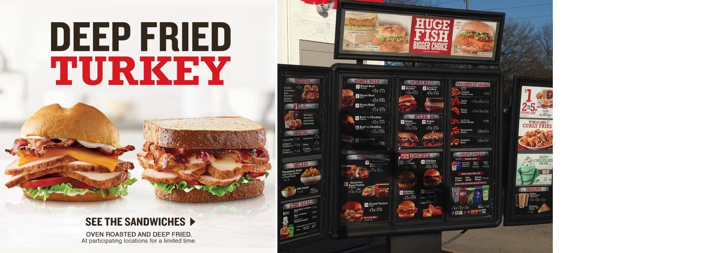 Arby's Menu