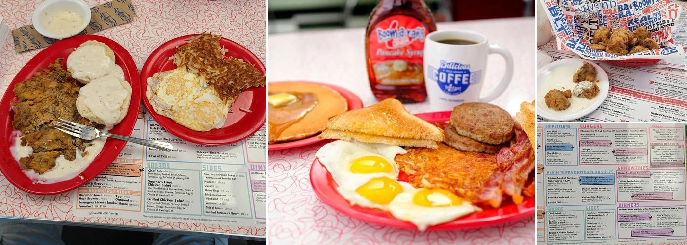 Boomarang Diner - Norman (Constitution) Menu