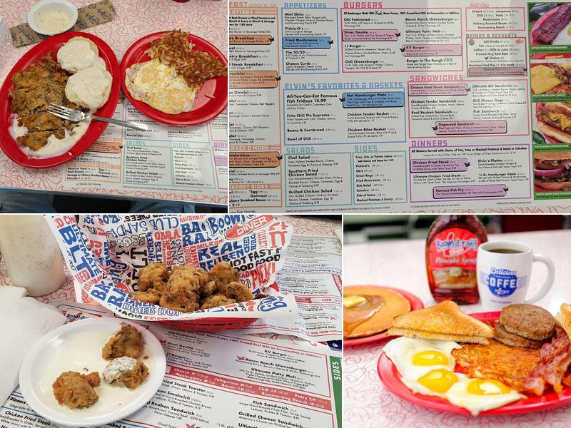 Boomarang Diner - Norman (Constitution) Menu