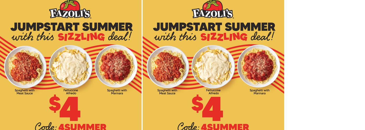 Fazoli's Menu