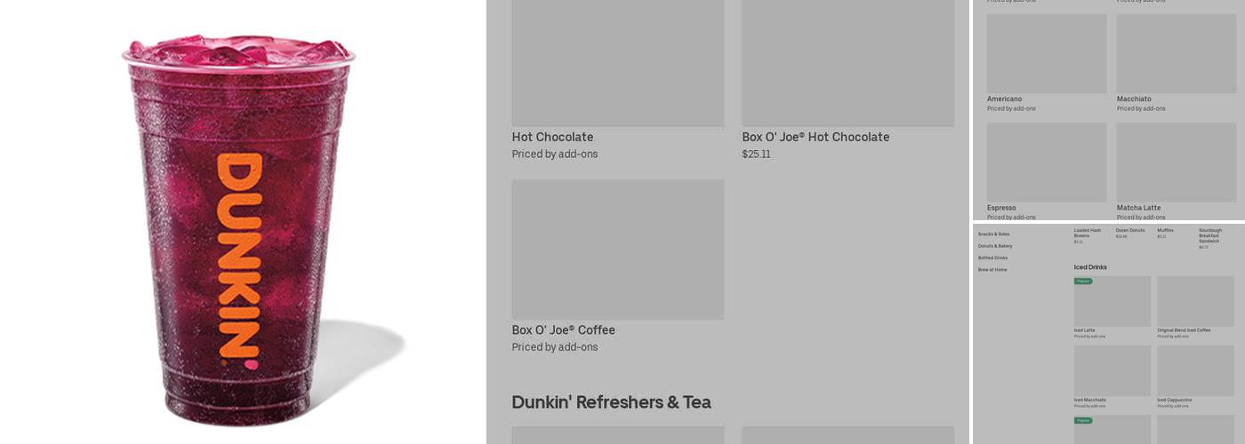 Dunkin' Menu